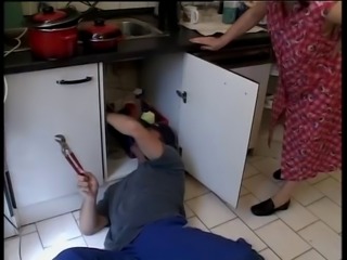 Paying the plumber