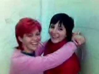 Amateur Teen lesbians funny in toilet - SERBIAN