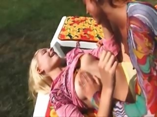 Two russian girl2girl eating holes