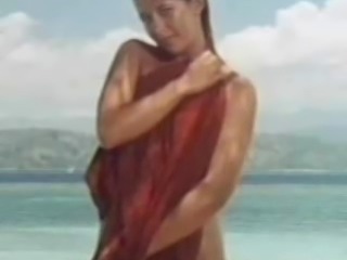 Sophie Marceau full nude on beach