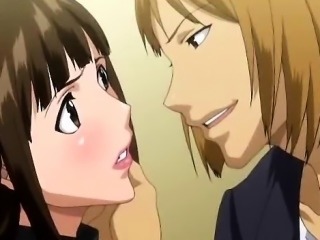 Lascive anime milf with huge tits gets laid