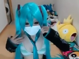 japanese teen webcam girl plays roleplay