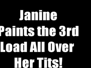 Mature blonde Janine takes on anonymous cock