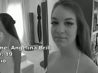 Angelina Brill loves Rocco Siffredi's cock and man does she look sizzling hot